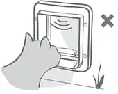 How to use a Microchip Cat Door Step 3