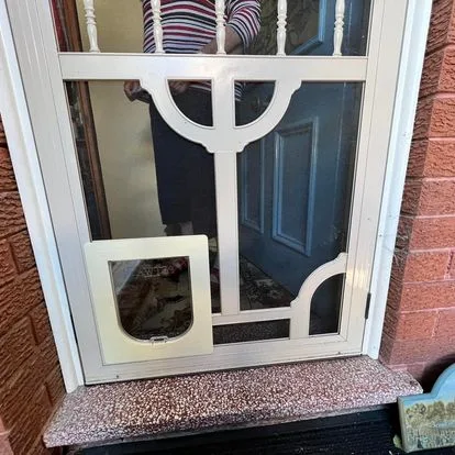 Cat Screen Door - Cat Door Fitting Sydney