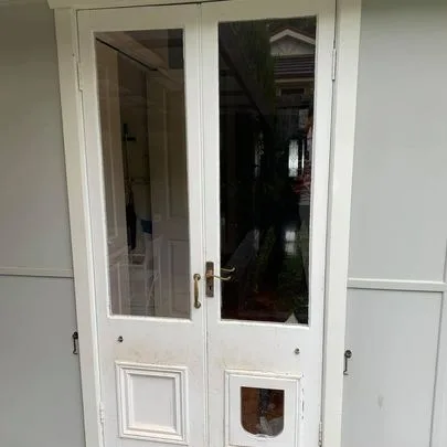 Cat Timber Door - Cat Door Fitting Sydney