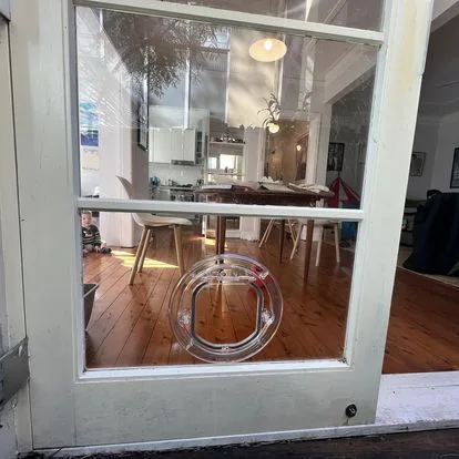 Cat Glass Door - Cat Door Fitting Sydney - Cat door for sliding door